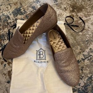 Birdies Starling Glitter Flat